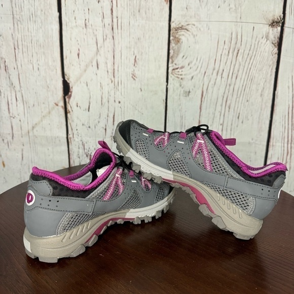 PEARL IZUMI women’s spin class or biking shoes purple gray mesh vamp 37 (7) NIB - Picture 7 of 16